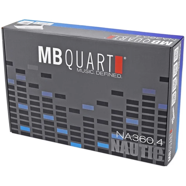 MB Quart Nautic Series Class AB Amp 4 Channels - 360 Watts