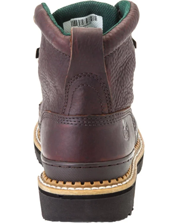 Georgia Giant Women's Steel Toe Work Boot - Size: 11, Brown