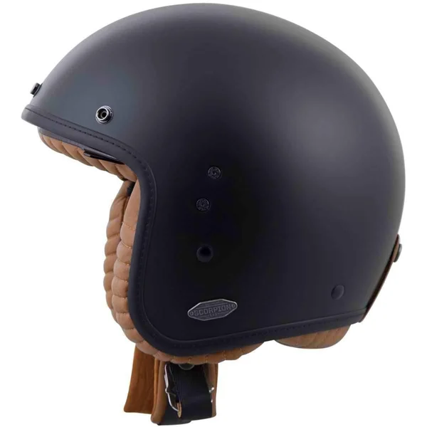 Scorpion Belfast Open-Face Helmet Metallic Blue Xs