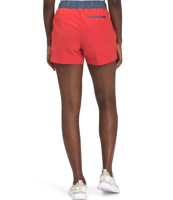 The North Face Women's Class V Shorts Red Xs