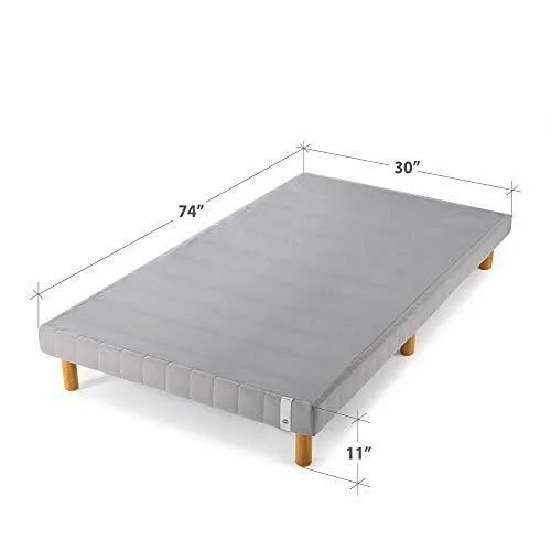 Zinus Good Design Winner Justina 11 inch Metal Mattress Foundation, Narrow Twin