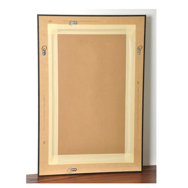 BrandtWorks Modern Silver Wall Mirror (36x22 x 32x22)
