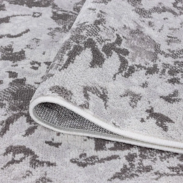 Alise Rugs Linx Transitional Floral Area Rug (8&9&& x 12&2&& - Gray)