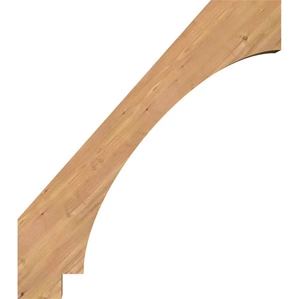5 1/2x22W x 30x22D x 34x22H Imperial Smooth Brace - Western Red Cedar