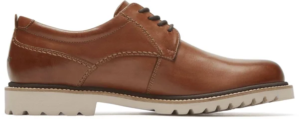 Rockport Men's Marshall Plain Toe Oxford, Size: 9, Brown