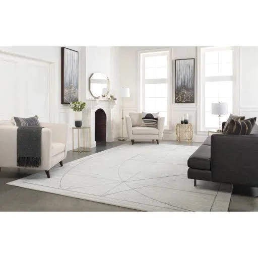 Surya BKA001-2020 Banksia Modern Beige Black Pillow Cover