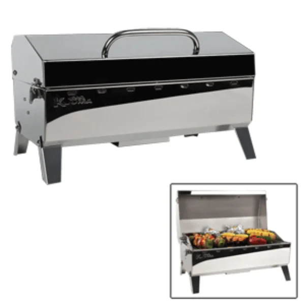 Kuuma Stow N Go 160 GAS Grill - 13 - 000BTU w-Regulator, Thermometer and Igniter