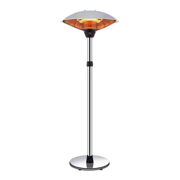 Patio Heaters for Outdoor - Stainless Steel Outdoor Heater 3 Levels Adjustable Power Waterproof - Dump Power Off Outdoor Heaters