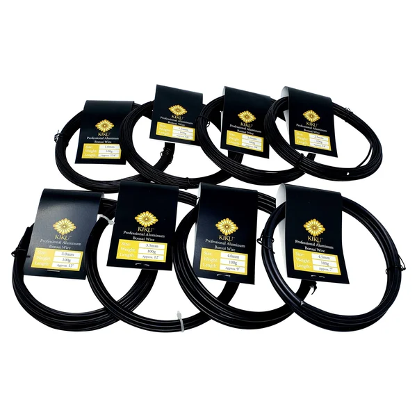 Kiku Aluminum Bonsai Training Wire - Premium Grade A- 500g - 2mm