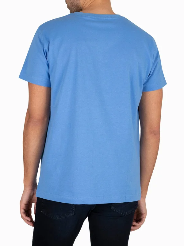Gant Original T Shirt Blue