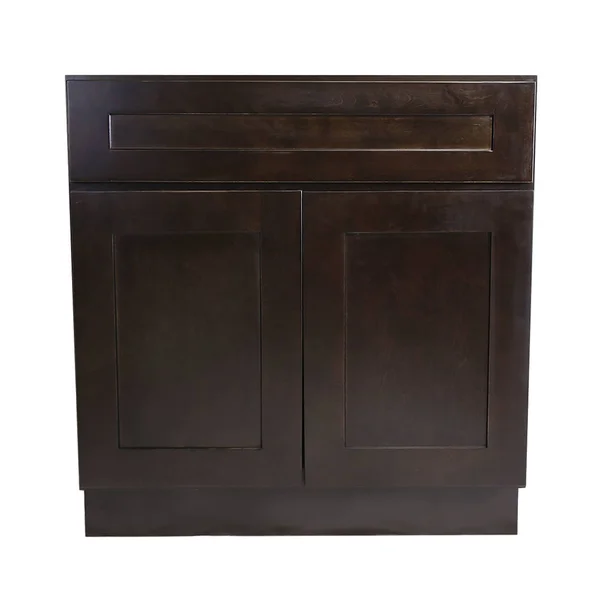 Design House Brookings 24x22 Fully Assembled Kitchen Base Cabinet - Espresso Shaker