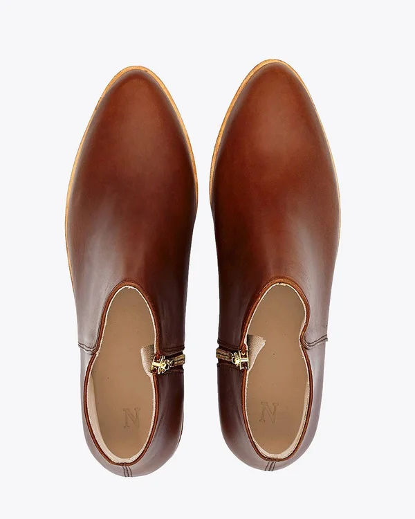 Nisolo Lana Boot - Women's Brandy, 7.0