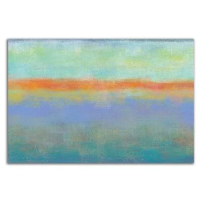 'Country Sky 2' by Jan Weiss - Wrapped Canvas Painting Print Latitude Run