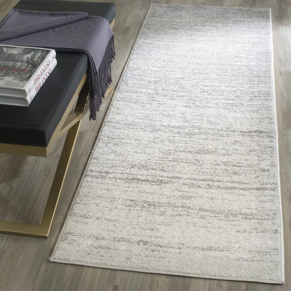 Safavieh Adirondack Ivory/Silver 9 ft. x 9 ft. Round Area Rug