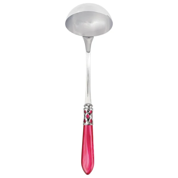 Vietri Aladdin Brilliant White Soup Ladle
