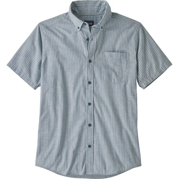 Patagonia Men's Lightweight Bluffside Shirt Blue M