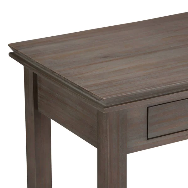 Simpli Home Artisan Console Sofa Table, Farmhouse Grey