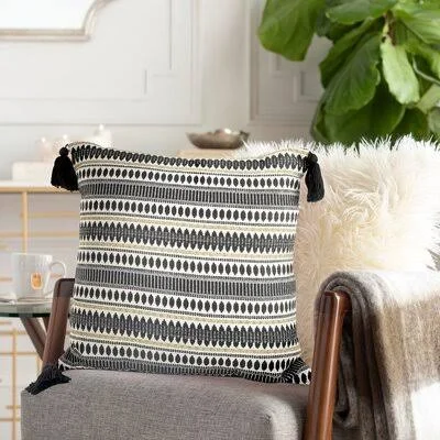Lilly-Mai Geometric Throw Pillow Bungalow Rose
