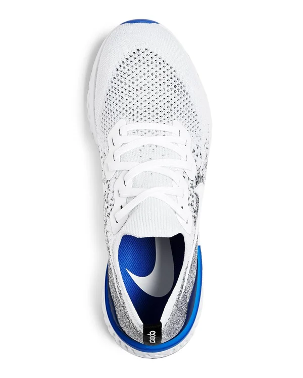 Nike Men's Epic React Flyknit 2 Running Shoes - Size: 7.5, White