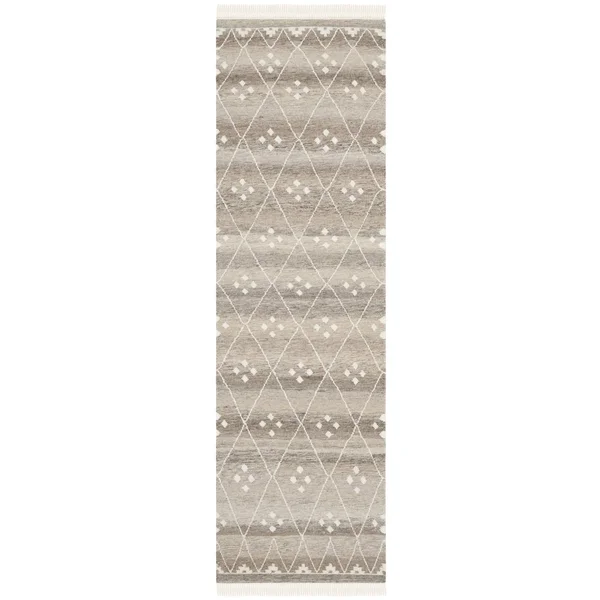 Safavieh Natural Kilim NKM316B 2&3x22 x 6& Natural, Ivory Rug