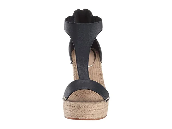 Kenneth Cole New York Women's Olivia T Strap Wedge Sandals - Marine