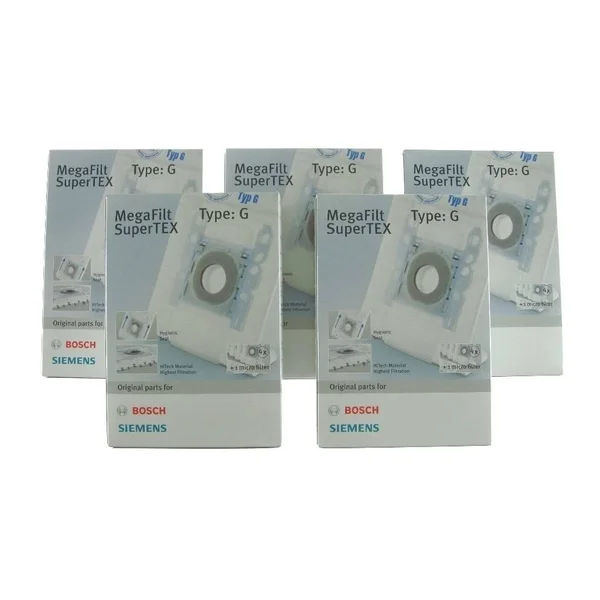 Bosch Type G Vacuum Cleaner Synthetic Fleece Dust Bags x 20 + Filters