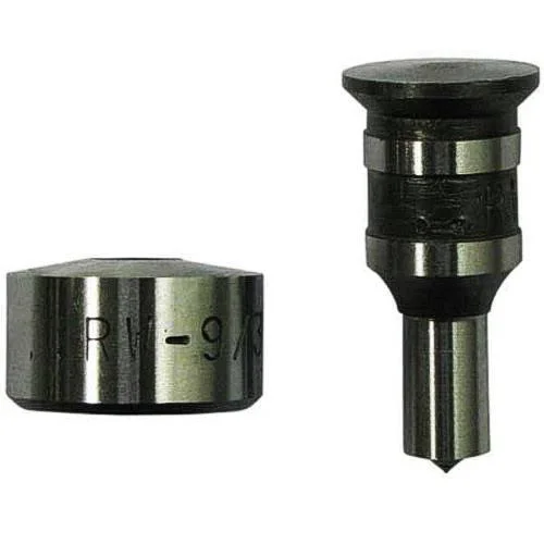 21/64 inch Round Punch and Die Set for Roper Whitney NO. 10 - 12, 10 x 6 x 1