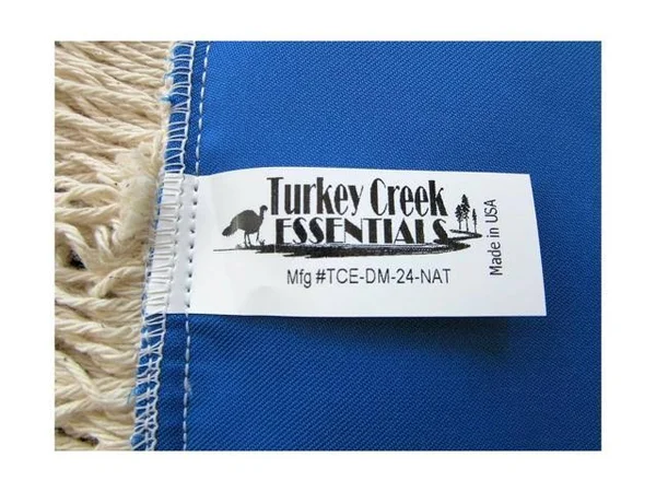 Turkey Creek Essentials 24x22 Industrial Strength Washable Cotton Dust Mop Refill, Thick Tufted Replace...