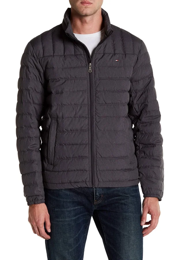Tommy Hilfiger Mens Packable Down Puffer Jacket