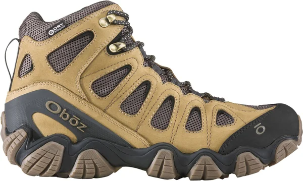 Oboz Men's Sawtooth II Mid B-DRY - Dark Shadow, Woodbine Green, 13