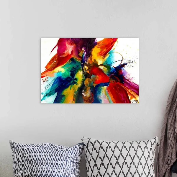 Flourish III, Canvas Wall Art, 24x16, Great Big Canvas