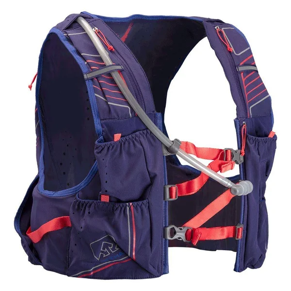 Nathan VaporKrar 12L 2.0 Insulated Hydration Vest Mosstone/Exuberance, Xs