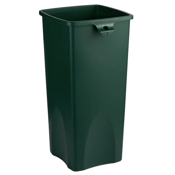 Rubbermaid 2031805 Untouchable Green 23 Gallon Square Trash Can