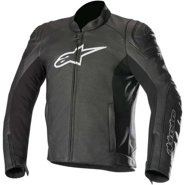 Alpinestars SP-1 Airflow Leather Motorcycle Jacket 46 - Black