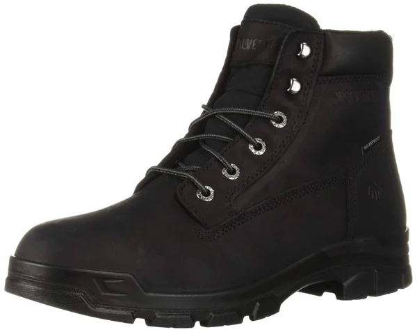 Men's Wolverine Chainhand Waterproof Soft Toe Work Boot - Size: 13, Black