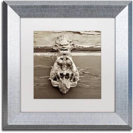 Trademark Art La Porta Soprammobile II' Matted Framed Art