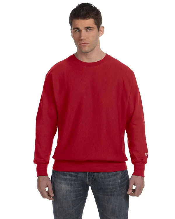 Champion REVERSE Weave Crew Team Navy - S