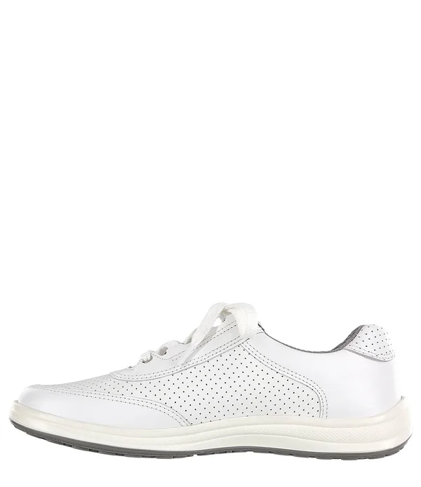 SAS Women's Sporty Lux Blue Perf 8 Double Wide