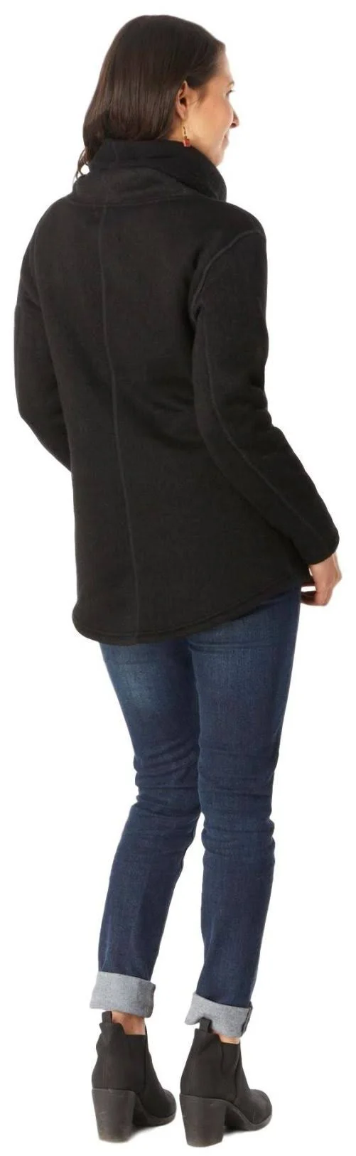 Smartwool Hudson Trail Pullover Fleece Sweater - Women's Black, XL