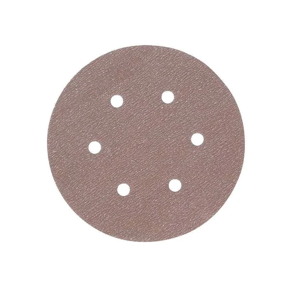 Norton 66261131597 Disc, Sanding, 6 Hole, 6In, P150G, PK100