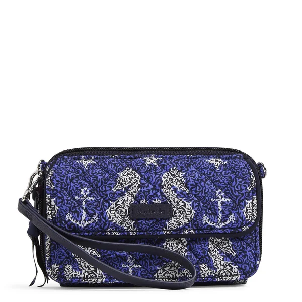 Vera Bradley Seahorse of Course Iconic RFID All in One Crossbody Bag