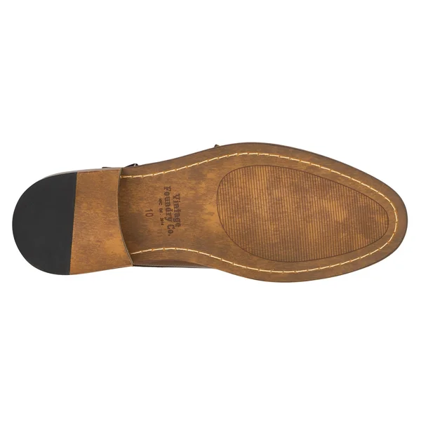 Vintage Foundry Co Men's Zobra Monk Strap Dress - Tan