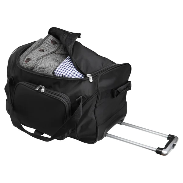 Denco East Carolina Pirates 22-inch Wheeled Duffel Bag - Black