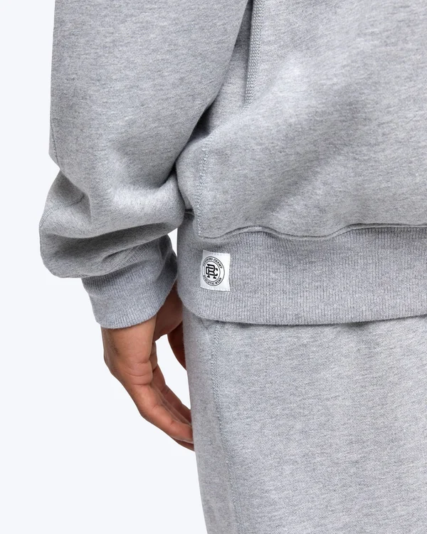 Reigning Champ Midweight Terry Relaxed Crewneck - Men's Heather Grey, S