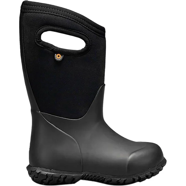 Bogs York Solid Boot - Kids& Black - 6.0