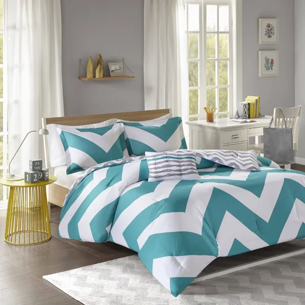 Mi-Zone Libra Comforter Set Full Queen Blue