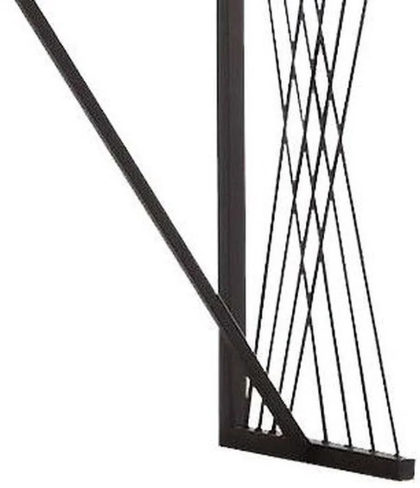Acme Callum Sofa Table, Antique Oak & Black