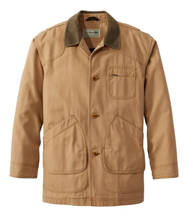 Men's Tall Original Field Coat with Primaloft Liner Brown Extra Large - L.L.Bean