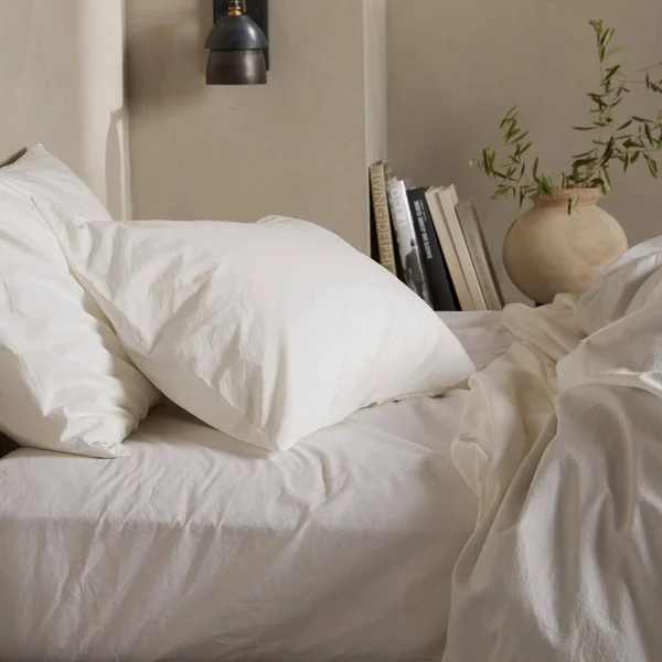 Parachute Percale Pillowcase - Set of 2 - Cream