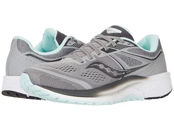 Saucony Omni 19 7.5, Alloy/Sky (Women's)